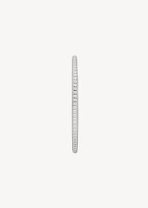 Store hoop øreringe til charms i 925 eco sterling sølv med antikt inspireret mønster, perfekt gave til hende og gave til konfirmanden 