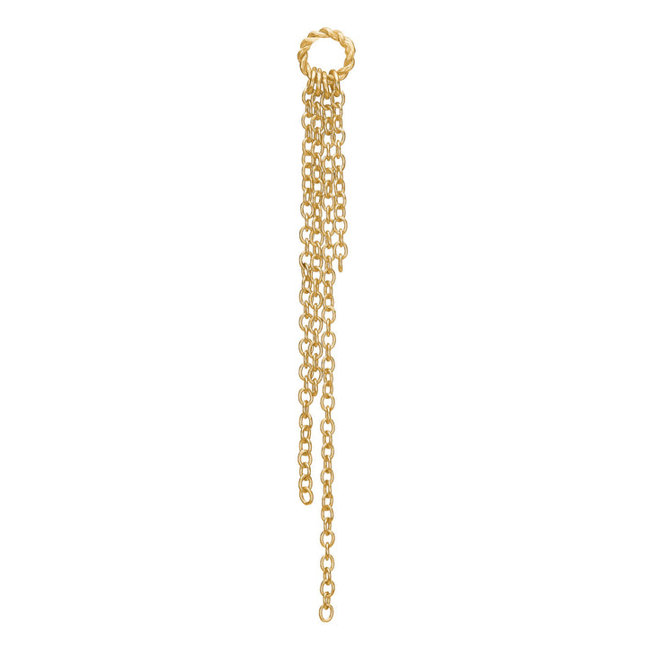 Chain charm 4,5cm - guldbelagt
