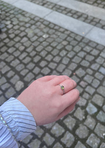 Archive ring med Peridot - sølv