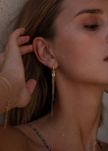 10-karat Stella charm med Champagne Kvarts