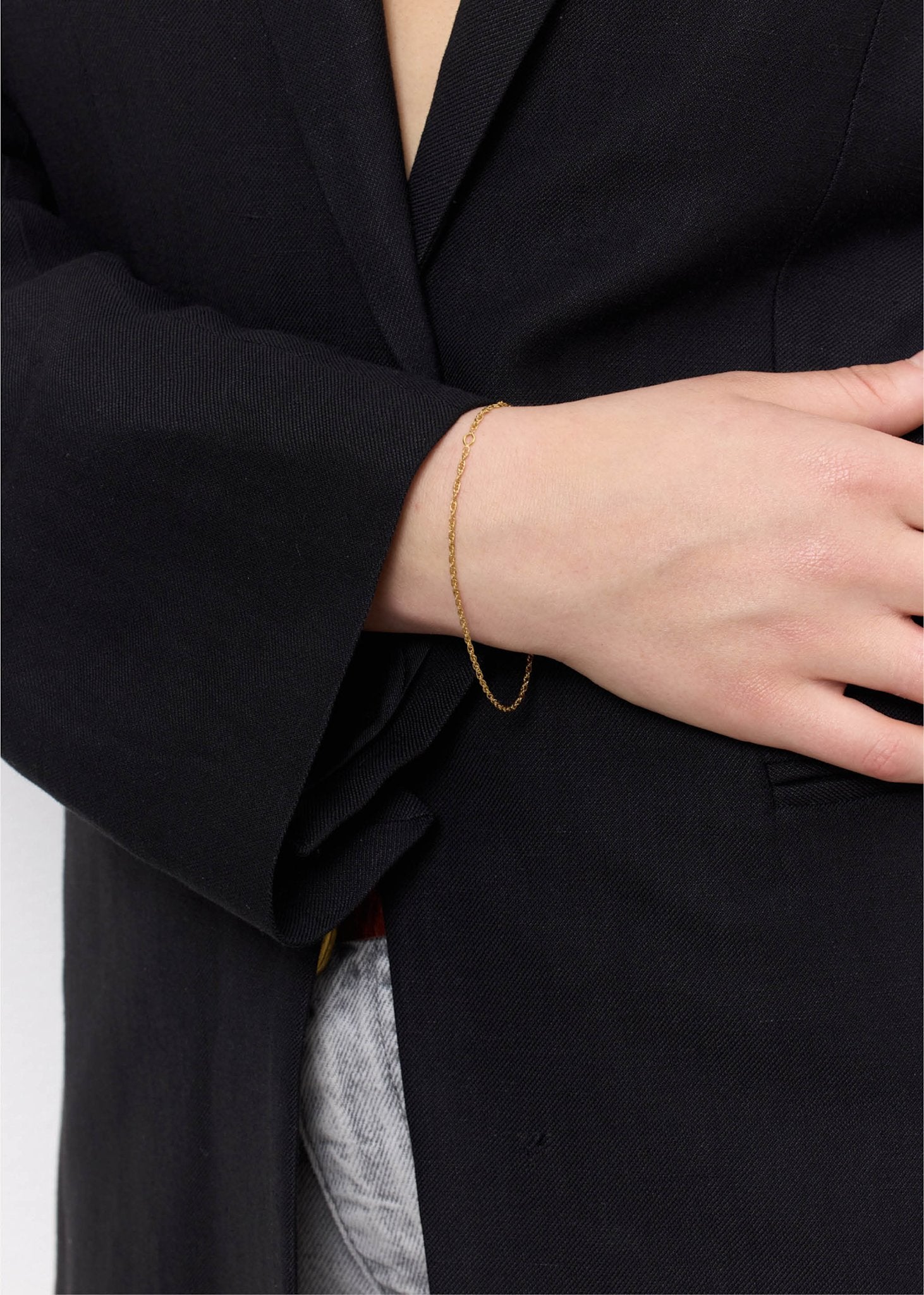 Prince of Wales armbånd i ægte 9 karat guld fra carré jewellery 