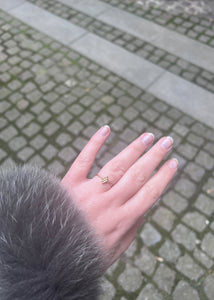 Cluster ring - 10-karat guld